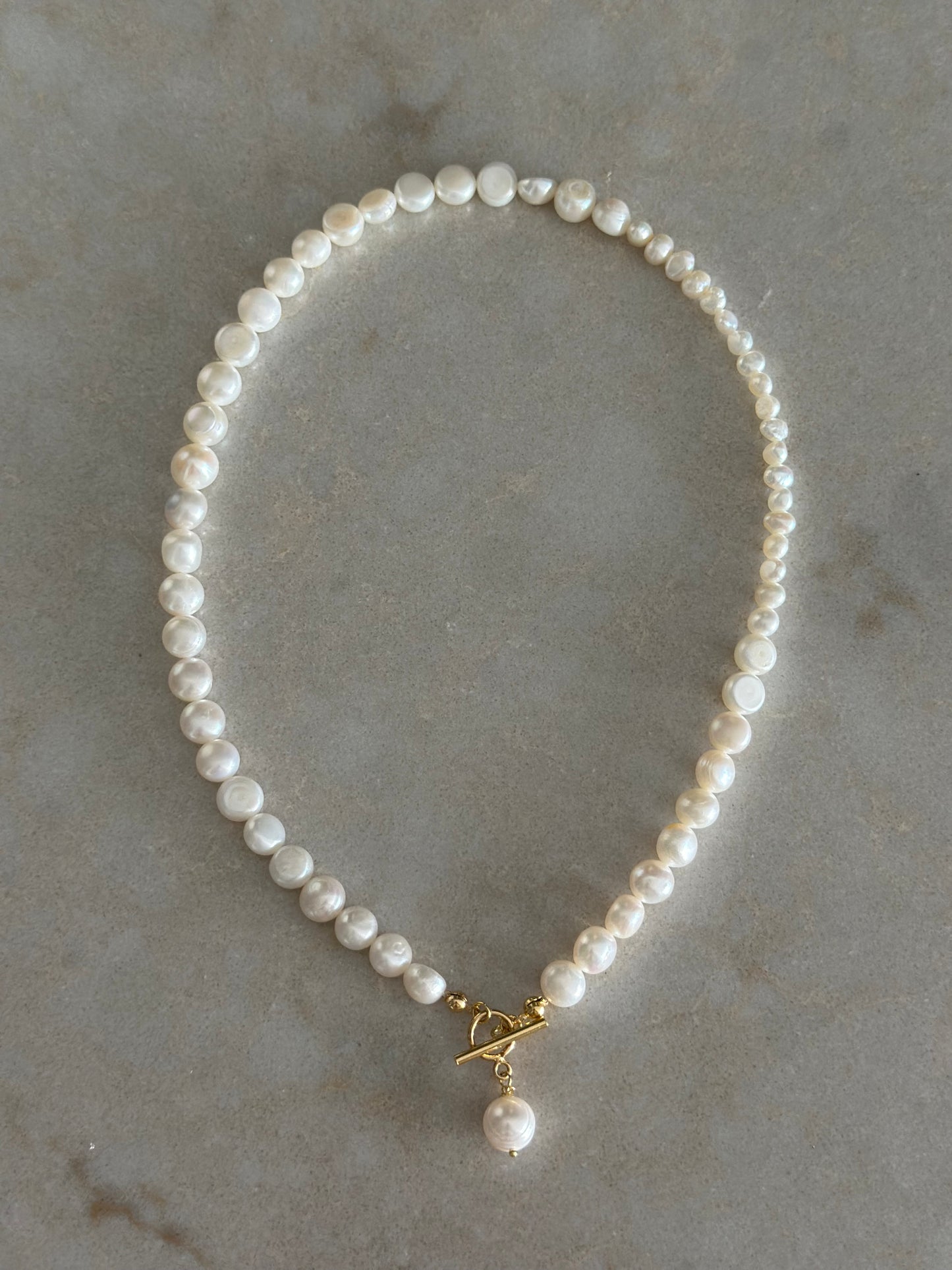 Bold Flat Pearl Chain
