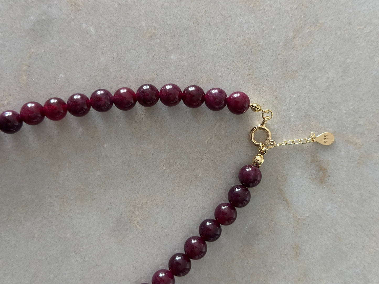 Black Cherry Baroque Pearl Necklace
