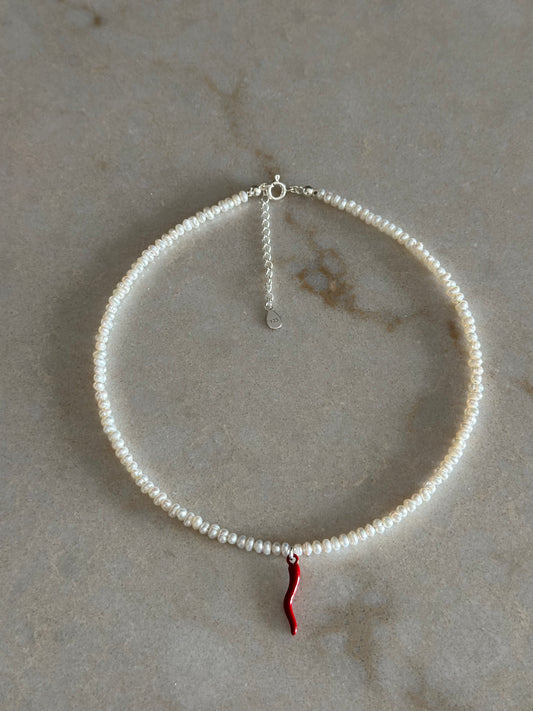 Baby Chilli Soft Pearls Necklace