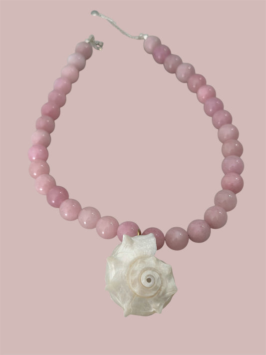Pink Shell Necklace