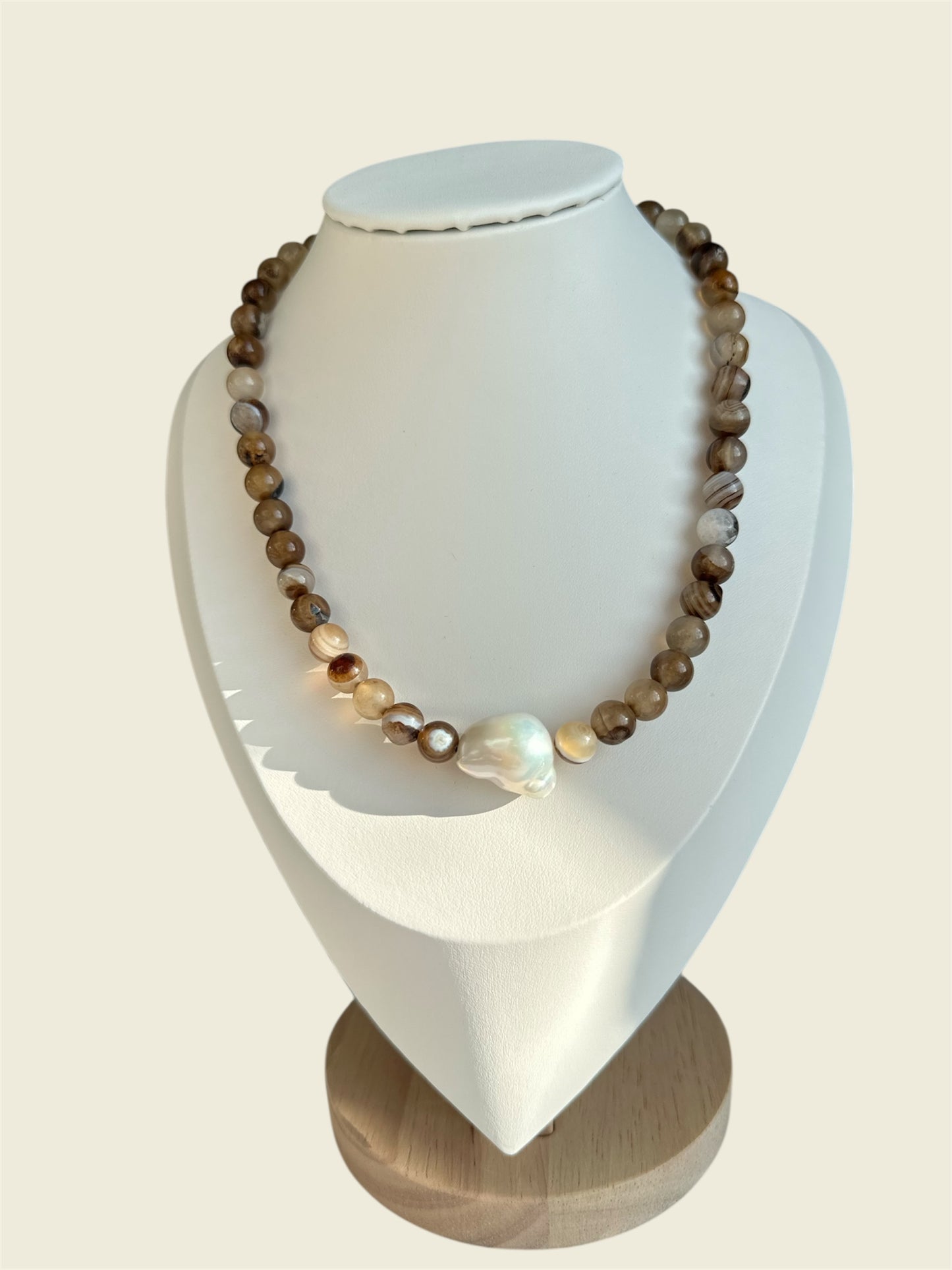 Cortado Baroque Pearl Necklace