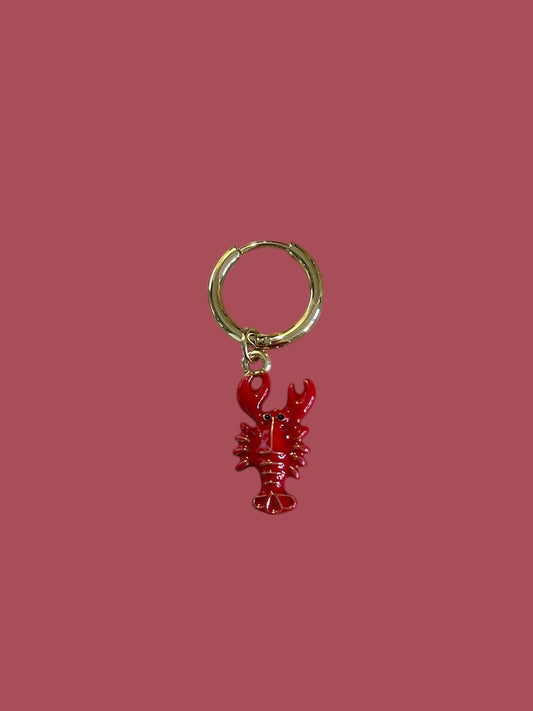 Crayfish Charm Earring