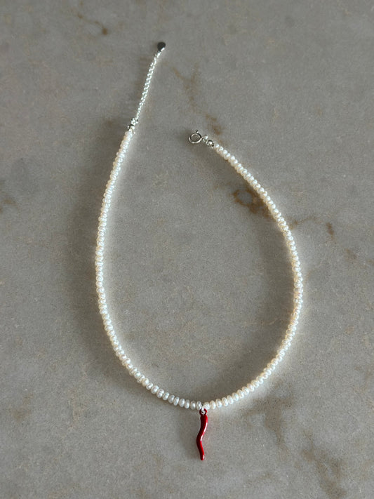 Baby Chilli Soft Pearls Necklace