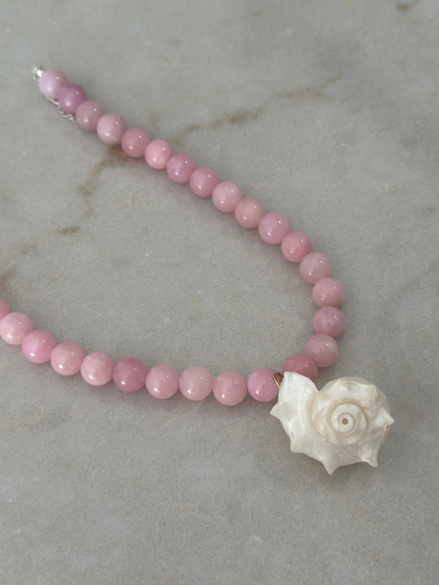 Pink Shell Necklace