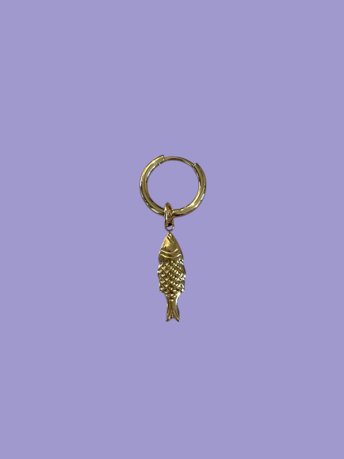 Fish Charm Earring