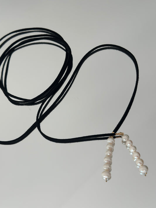 Colier snur cu perle