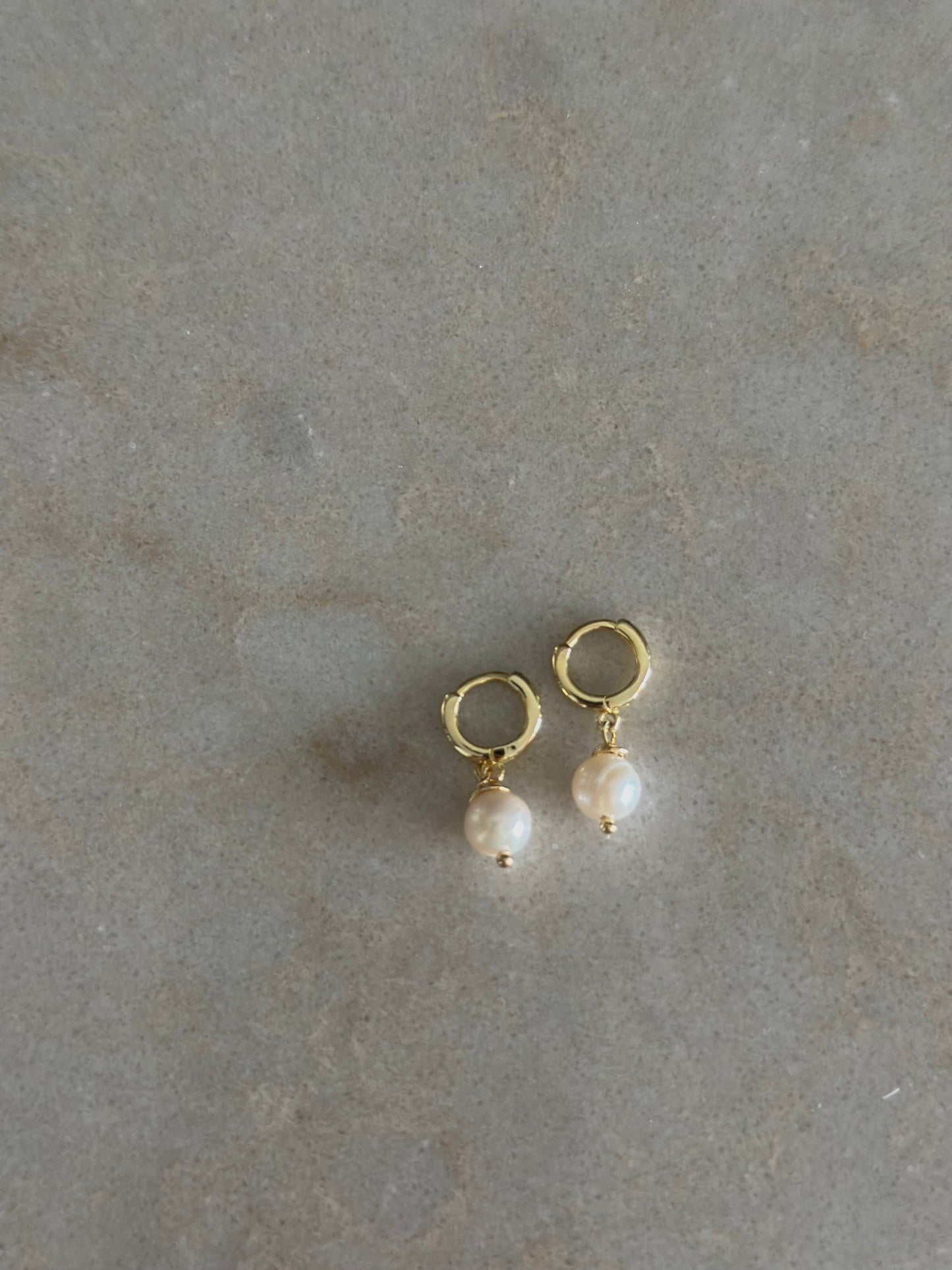 Golden Drop Earrings