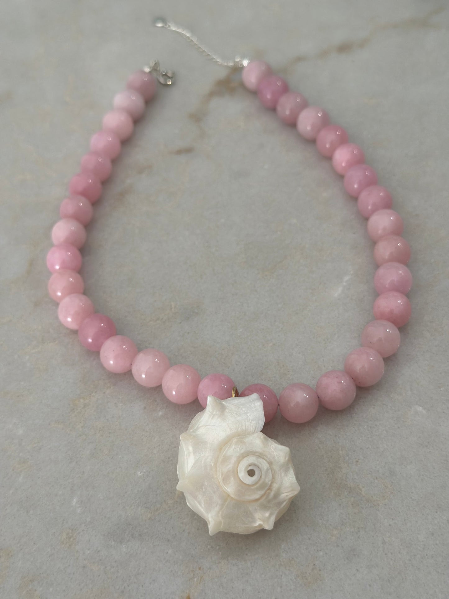 Pink Shell Necklace