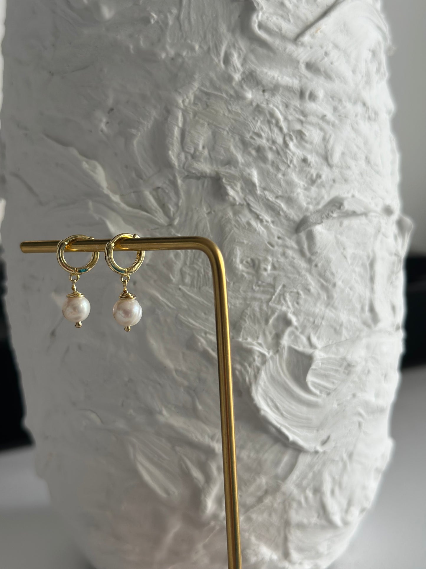 Golden Drop Earrings