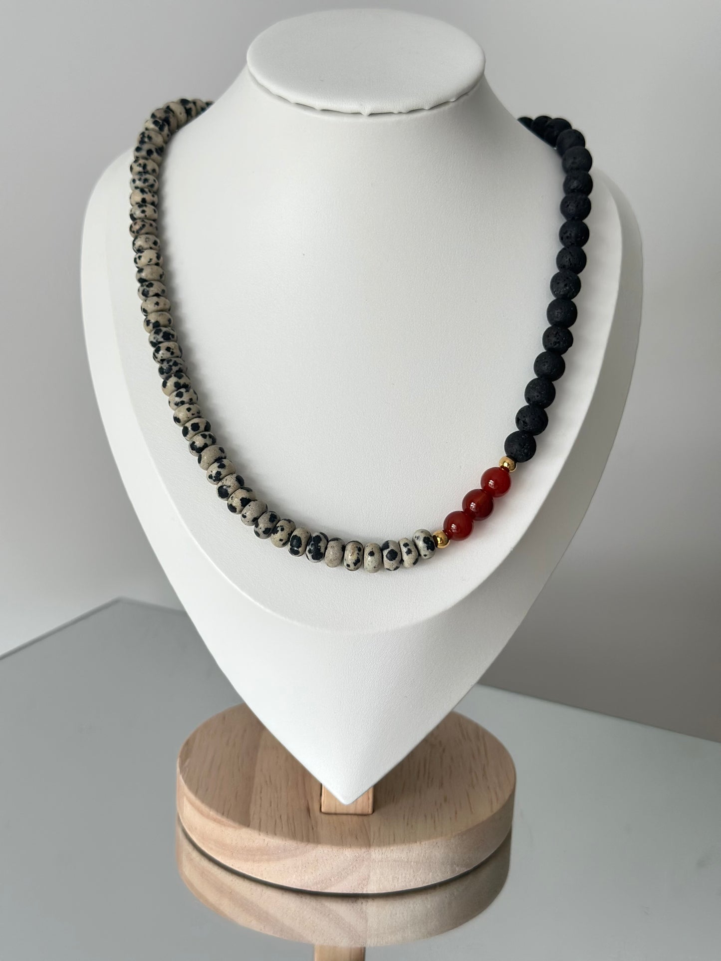 Dalmatian Rock Necklace