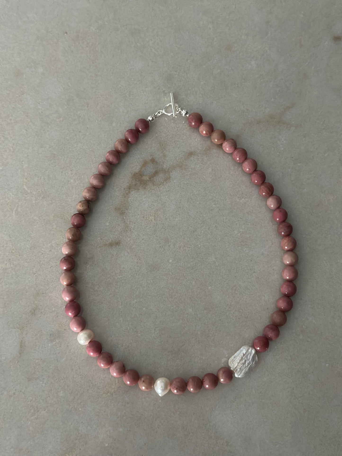 Fall Pearl Necklace