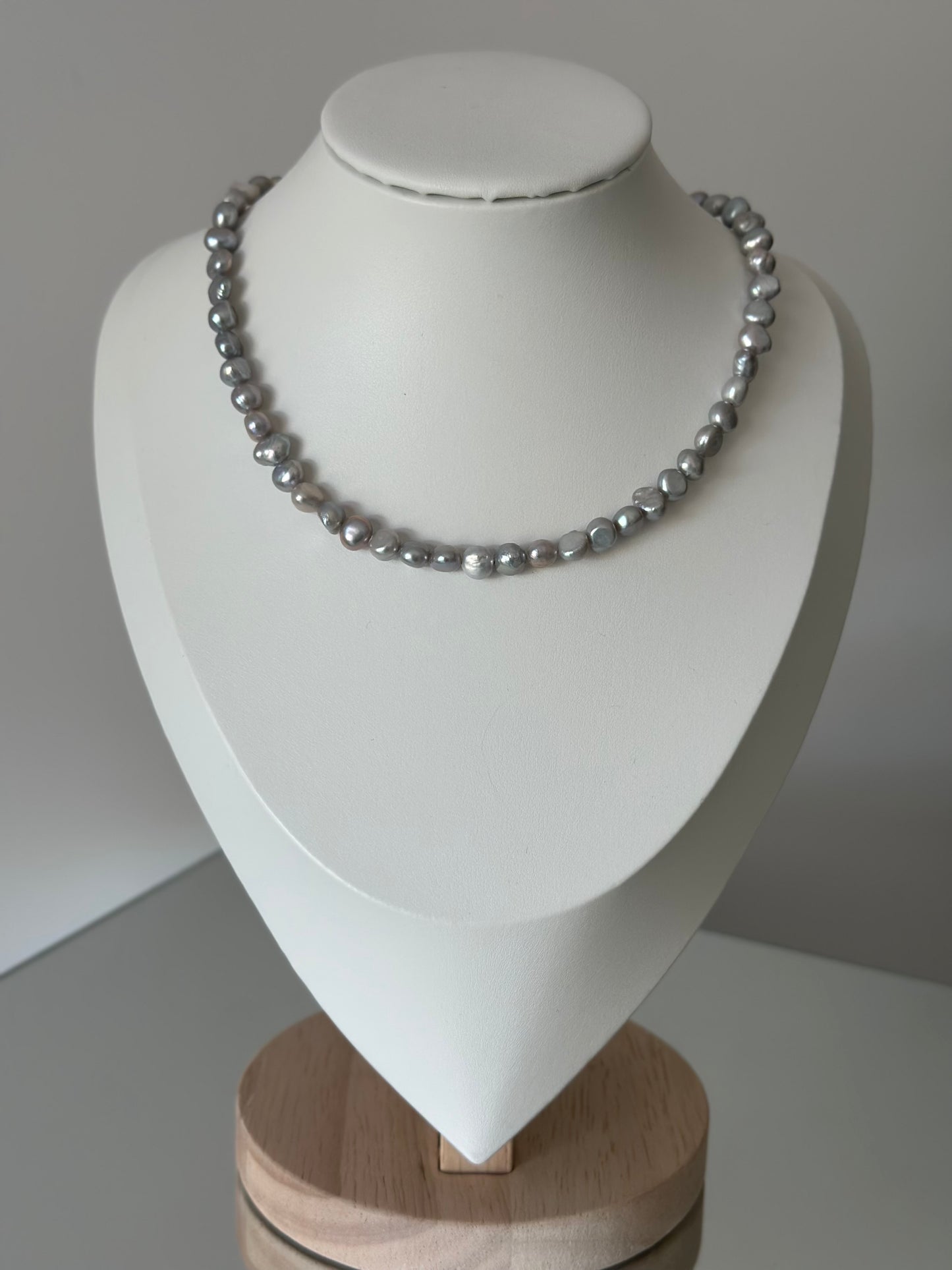 Perfectly Imperfect Pearl Necklace