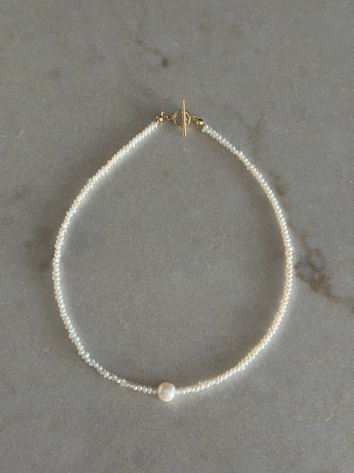Soft and Delicate Baby Pearl Necklace