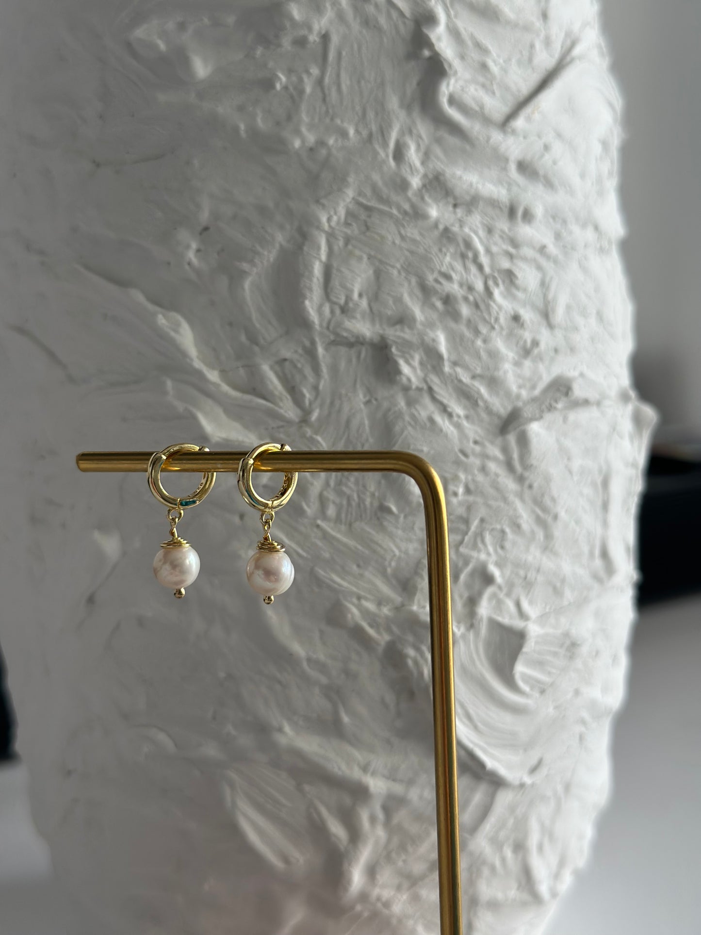 Golden Drop Earrings