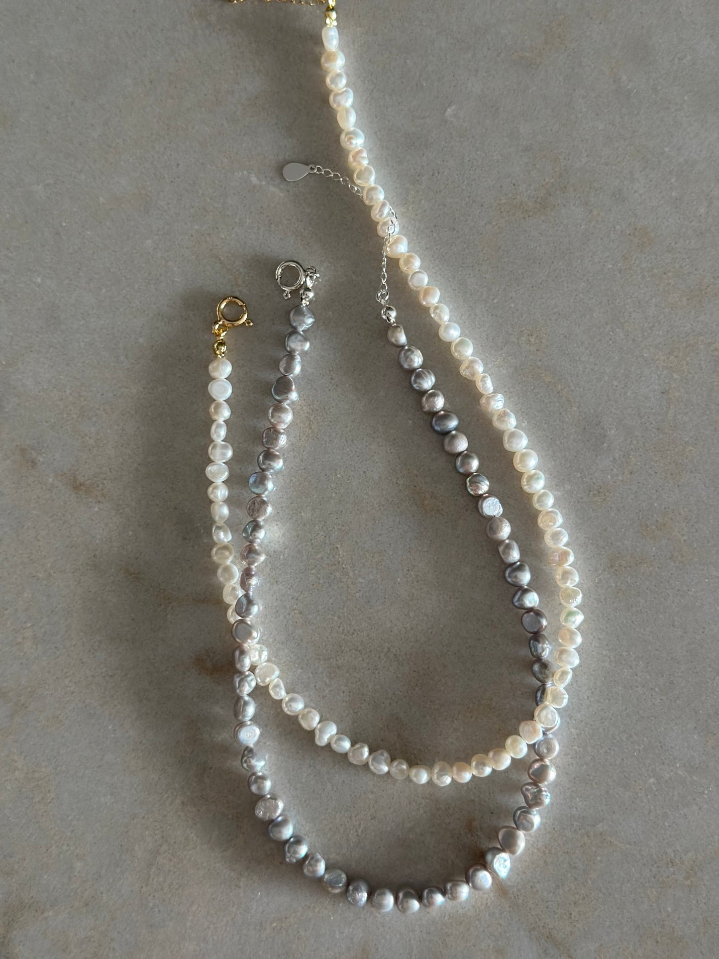 Perfectly Imperfect Pearl Necklace