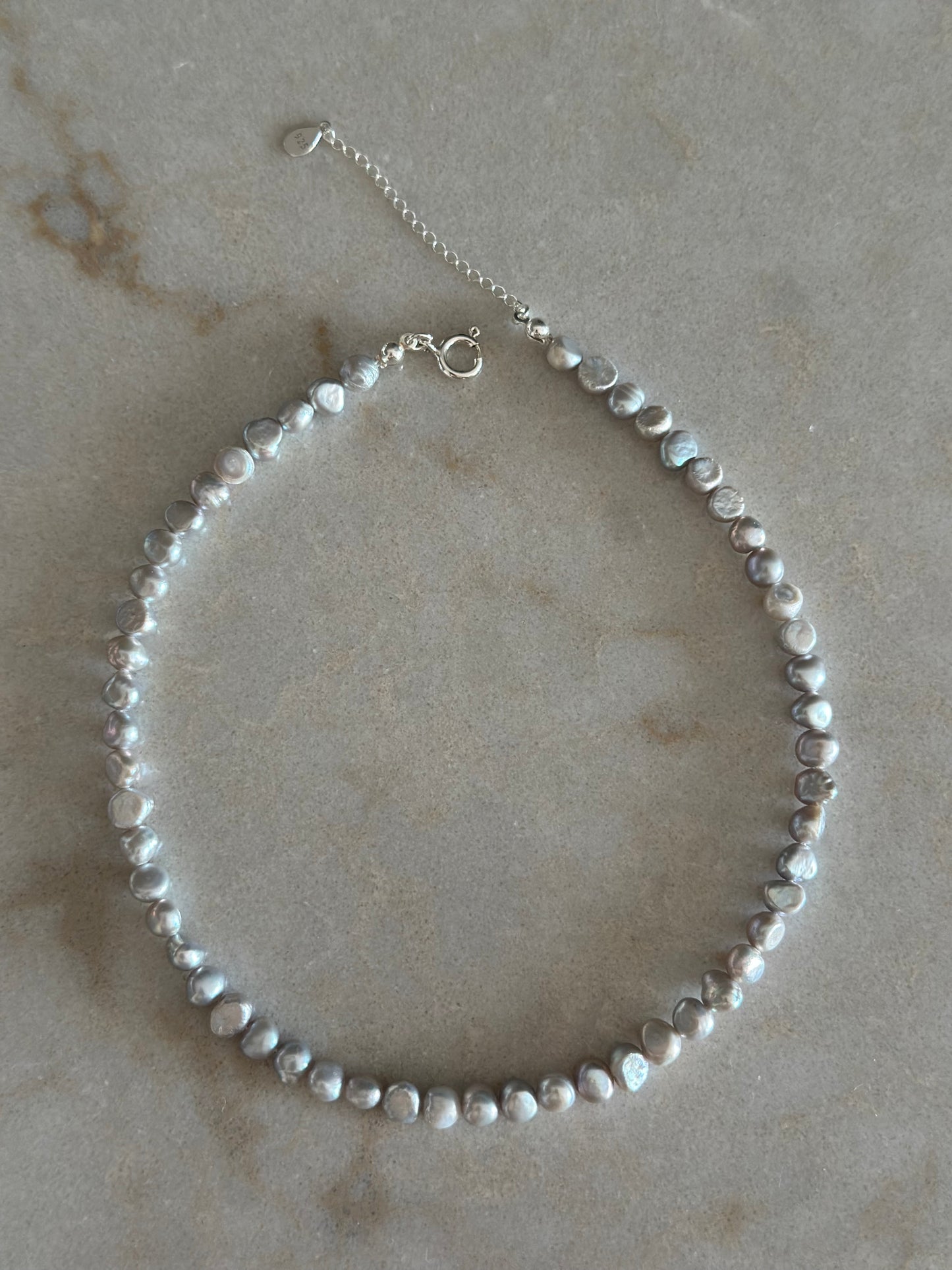Perfectly Imperfect Pearl Necklace