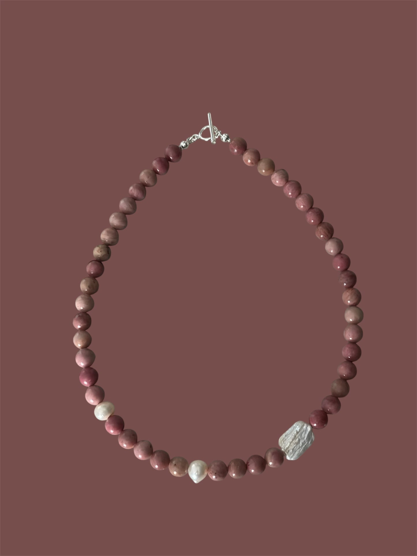 Fall Pearl Necklace