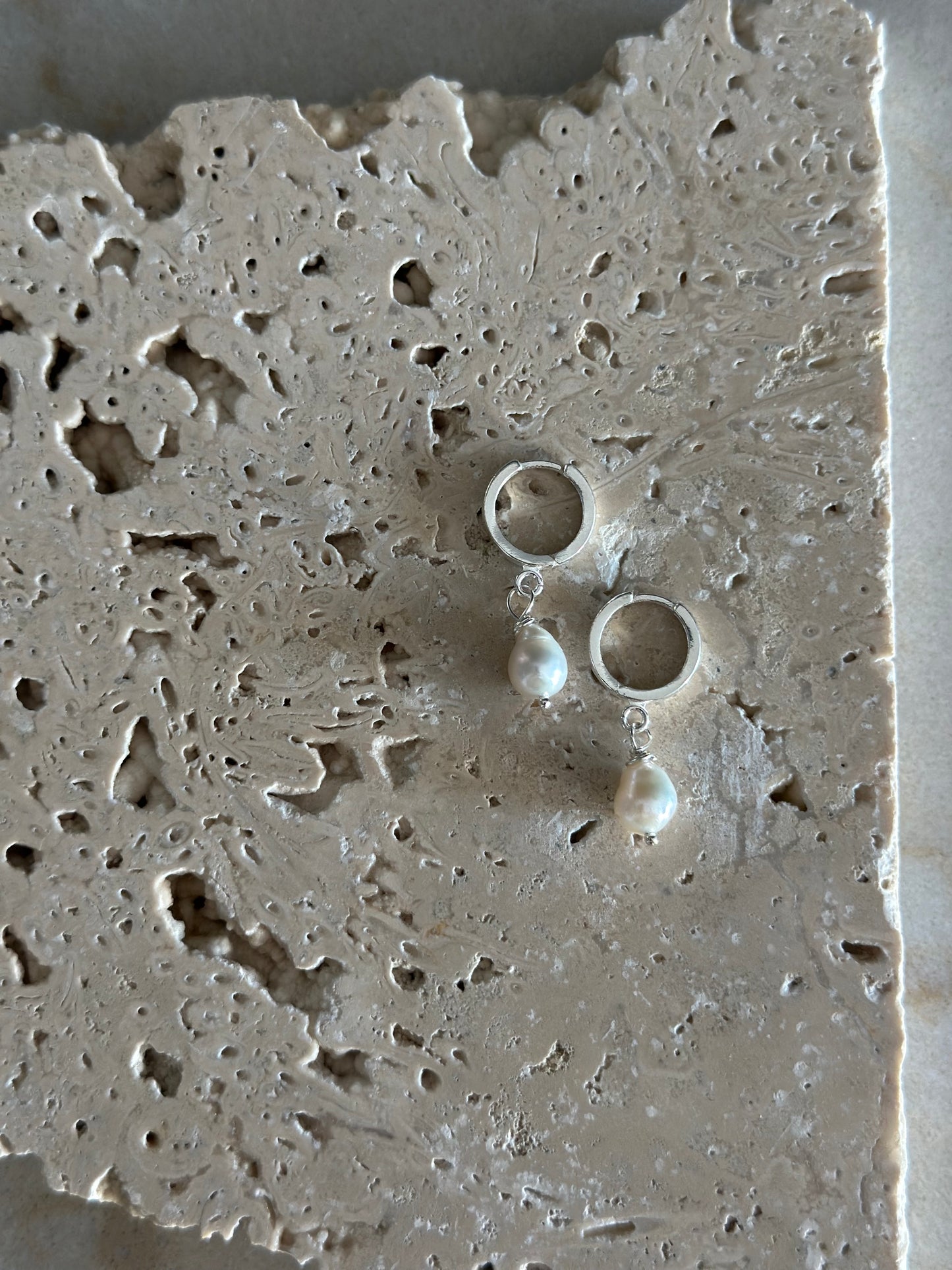 Pear Pearl Shape Earrings