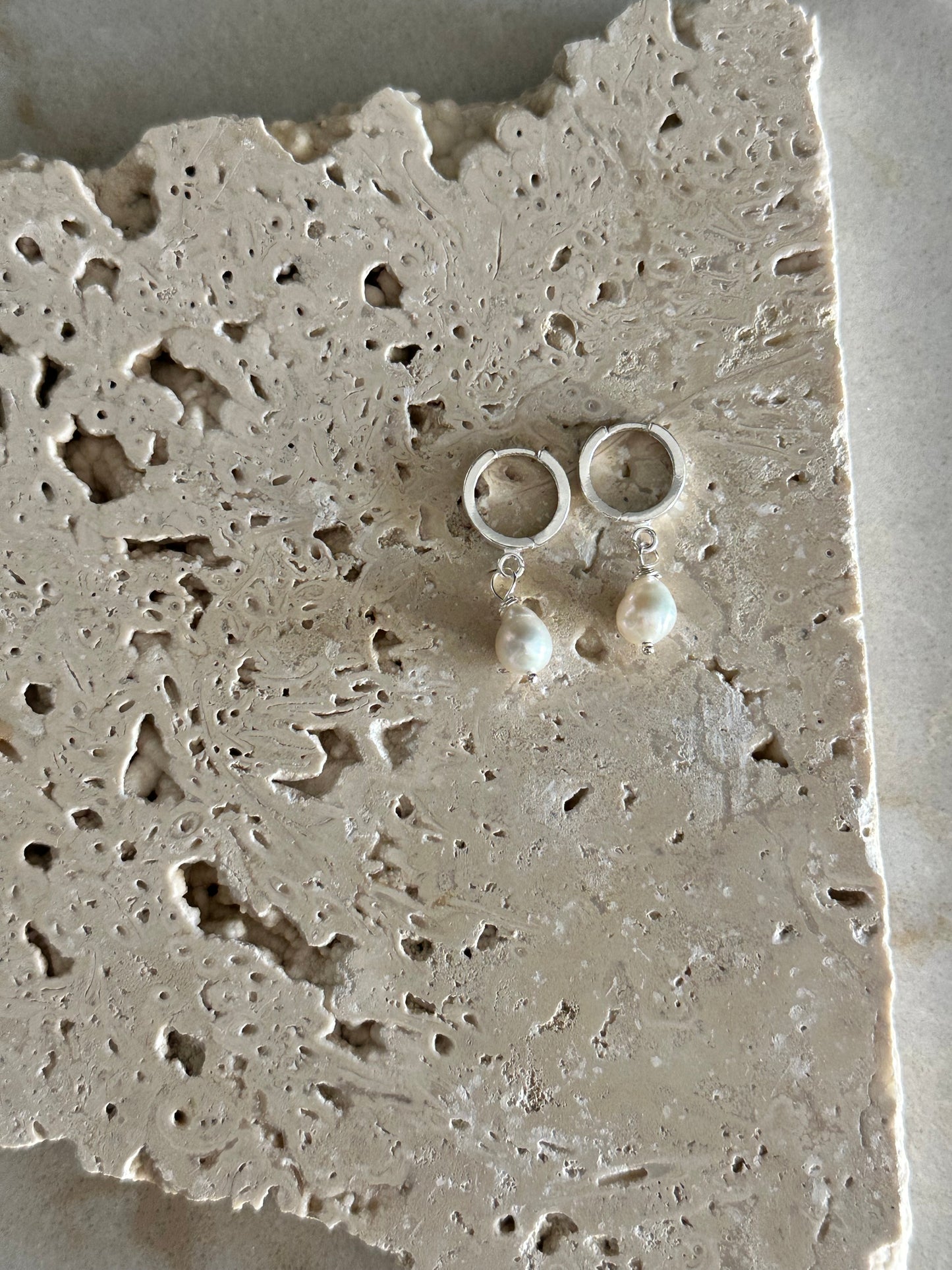 Pear Pearl Shape Earrings