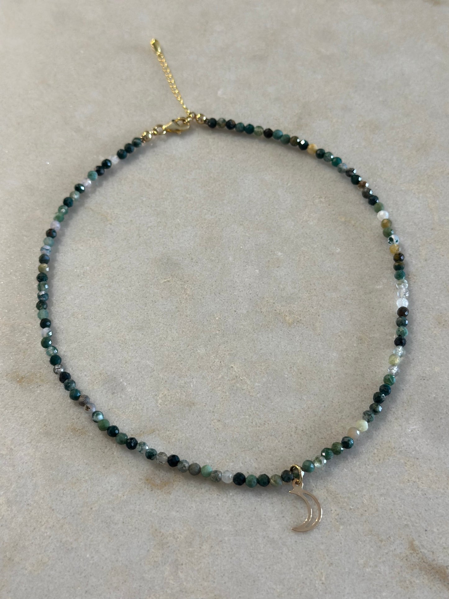 Moss Agate Necklace