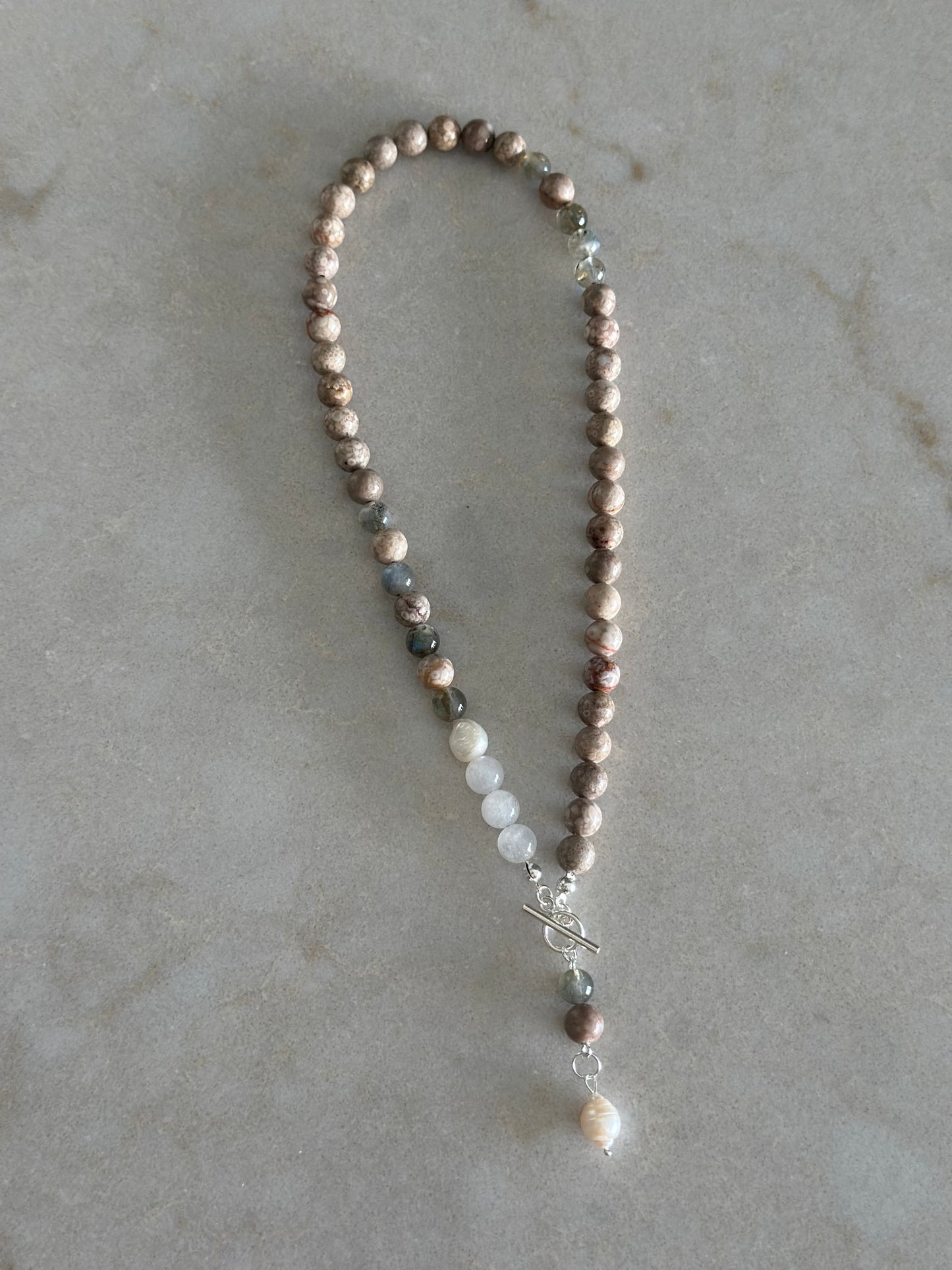 Пустињски песак огрлица