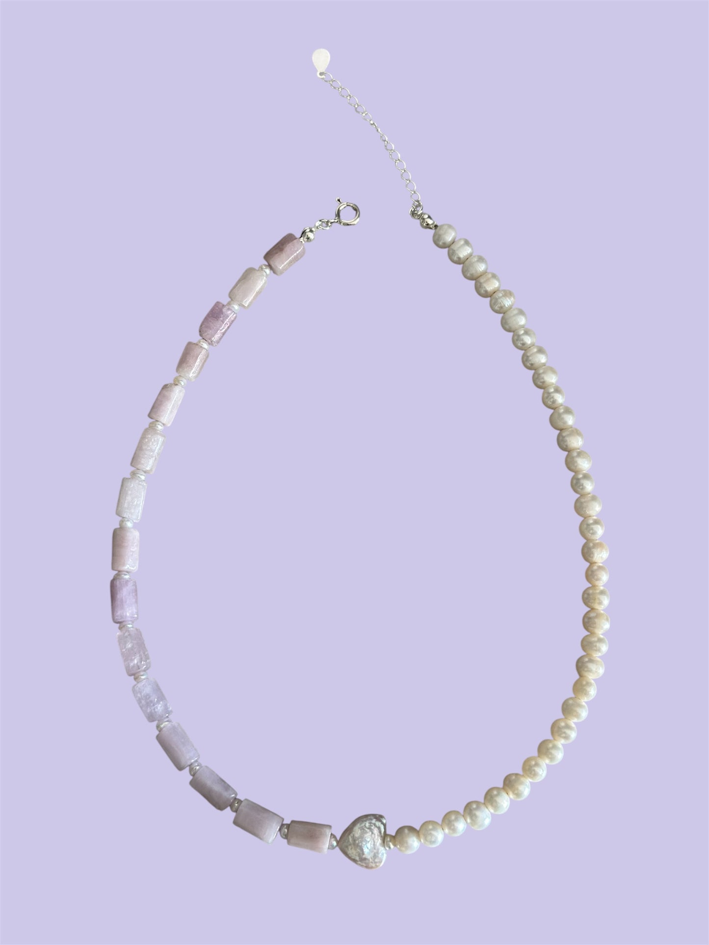 Pearl Meets Pink Necklace