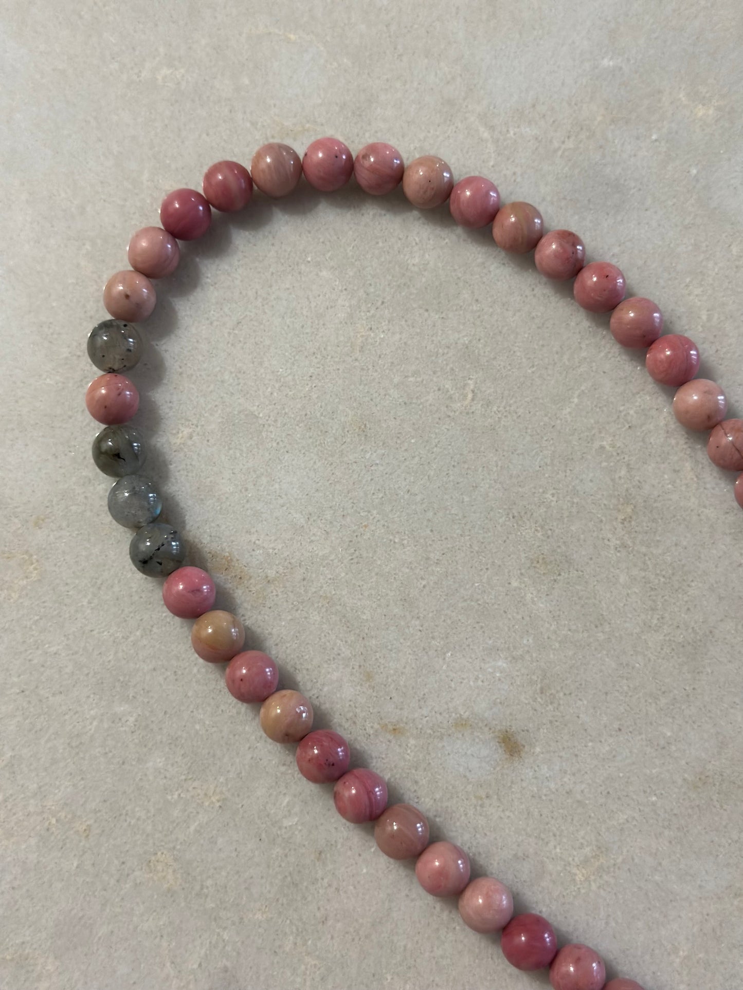 Pink Sand Pearl Necklace