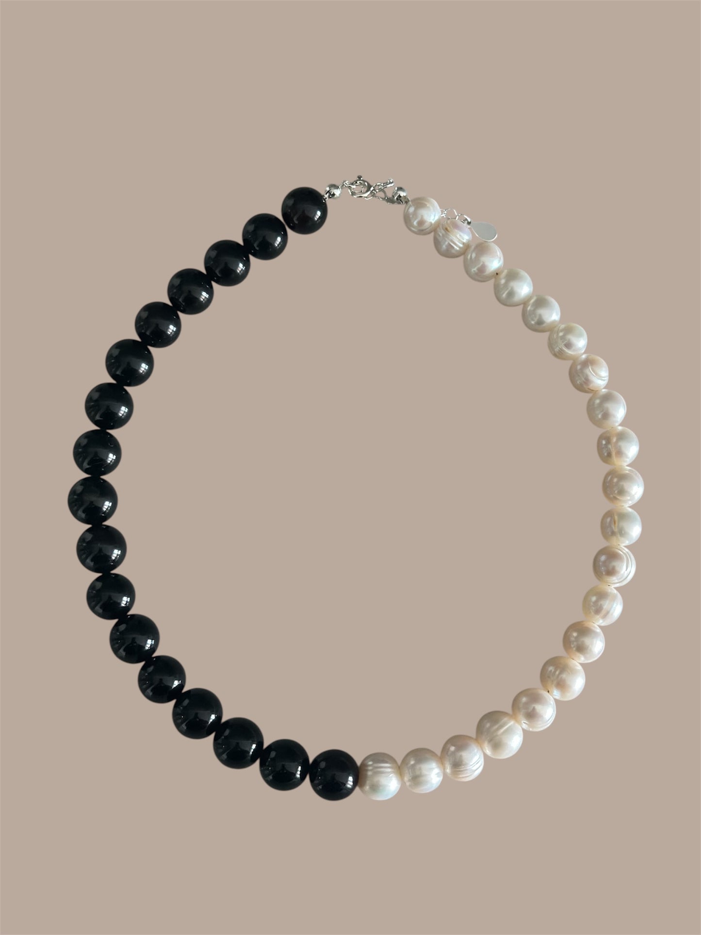 Salt and Pepper Necklace