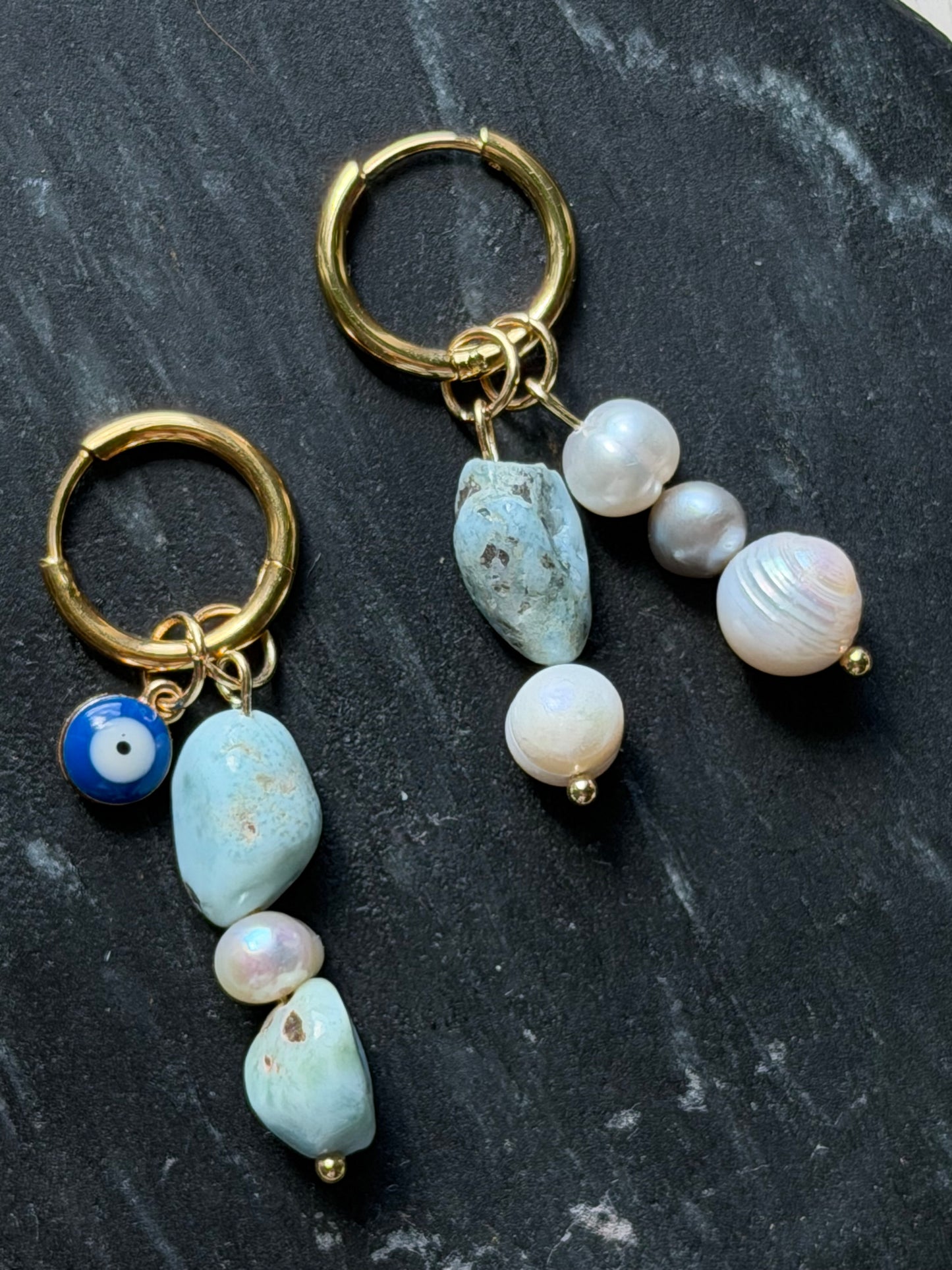 Blue Tone Earrings
