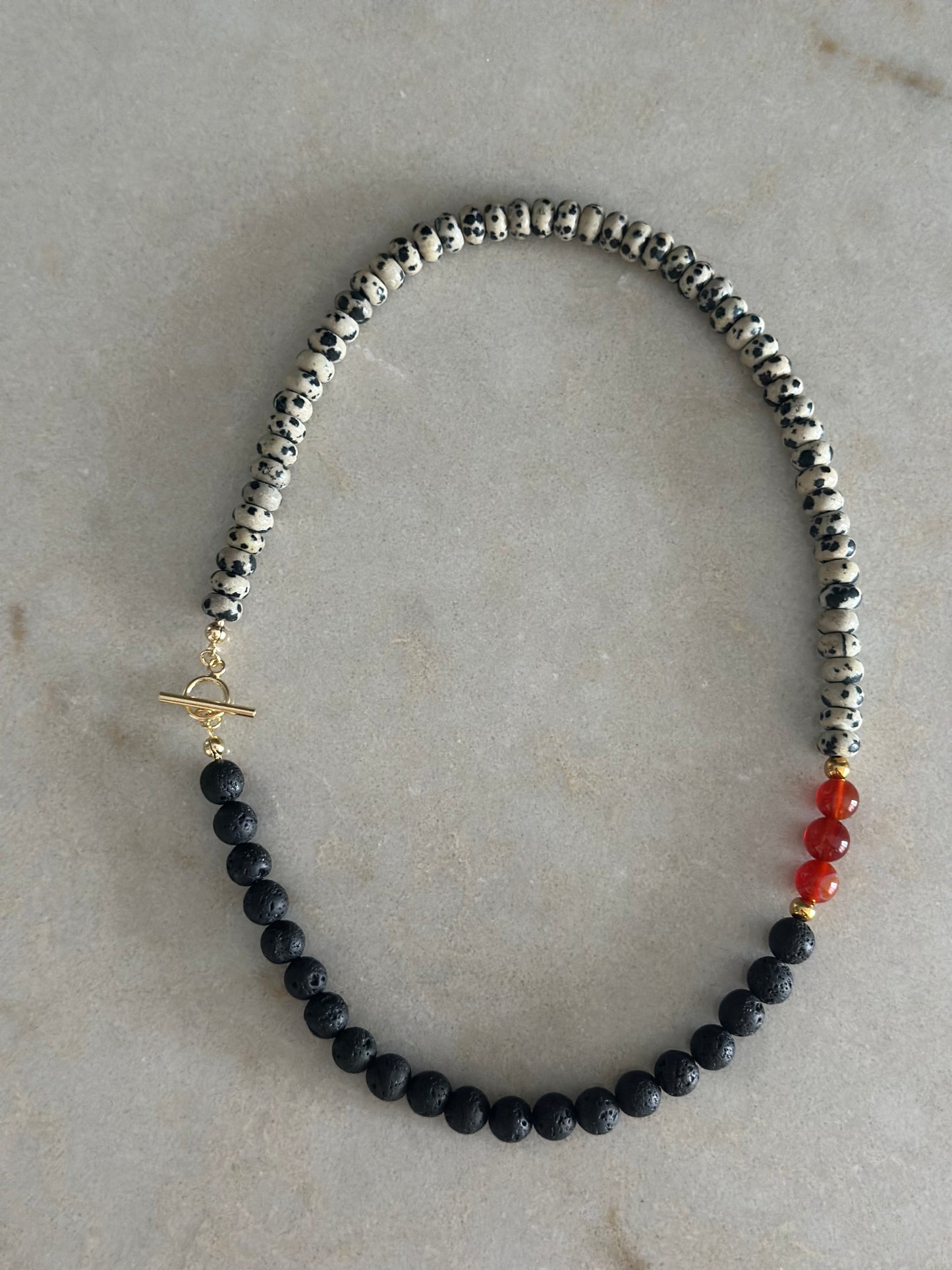 Dalmatian Rock Necklace
