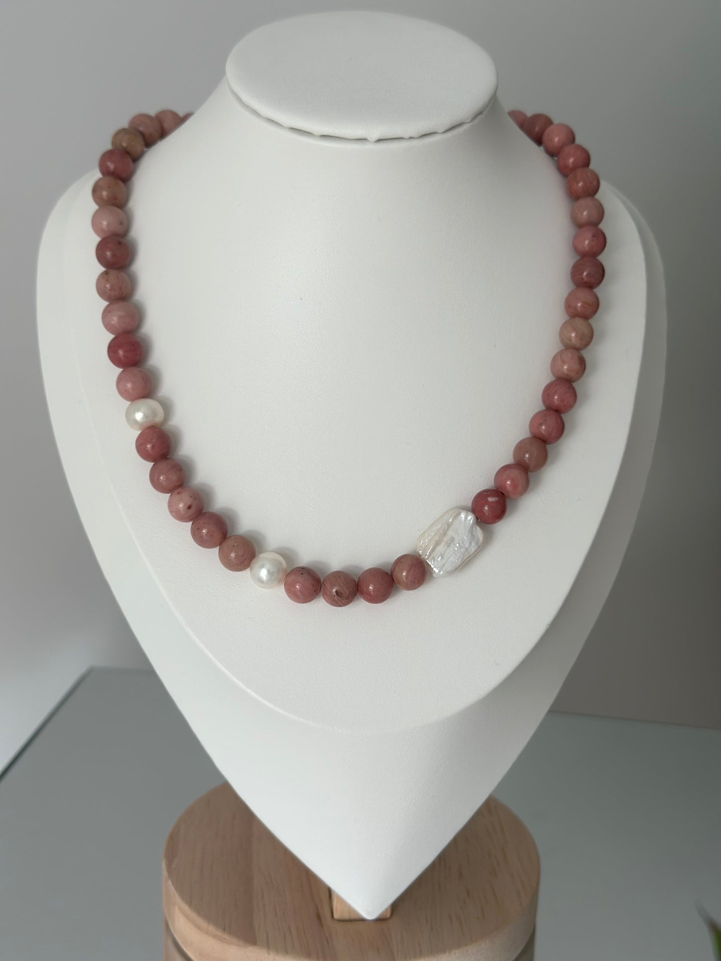 Fall Pearl Necklace