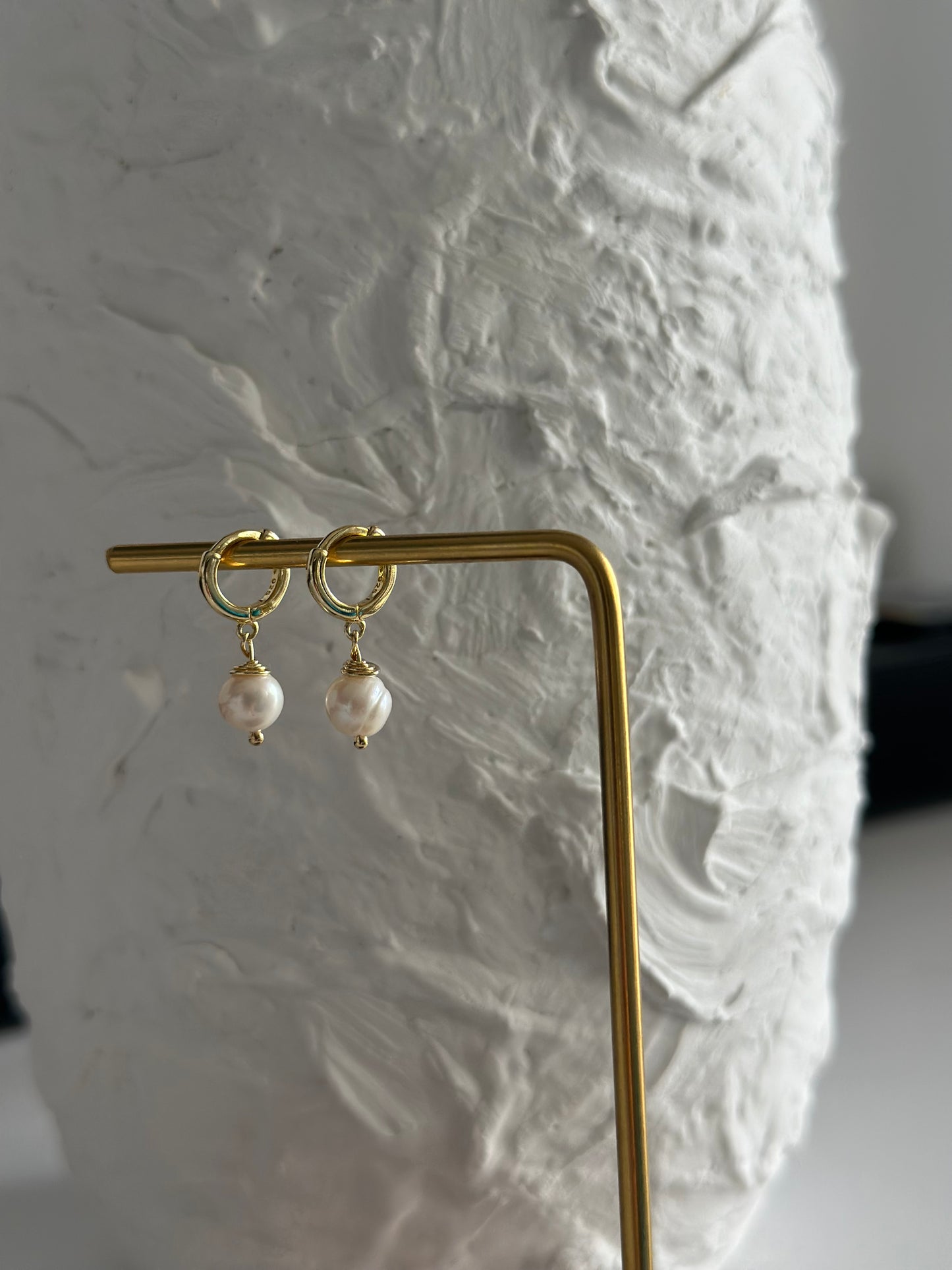 Golden Drop Earrings