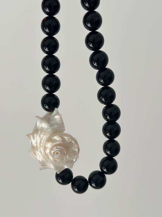 Black Shell Necklace