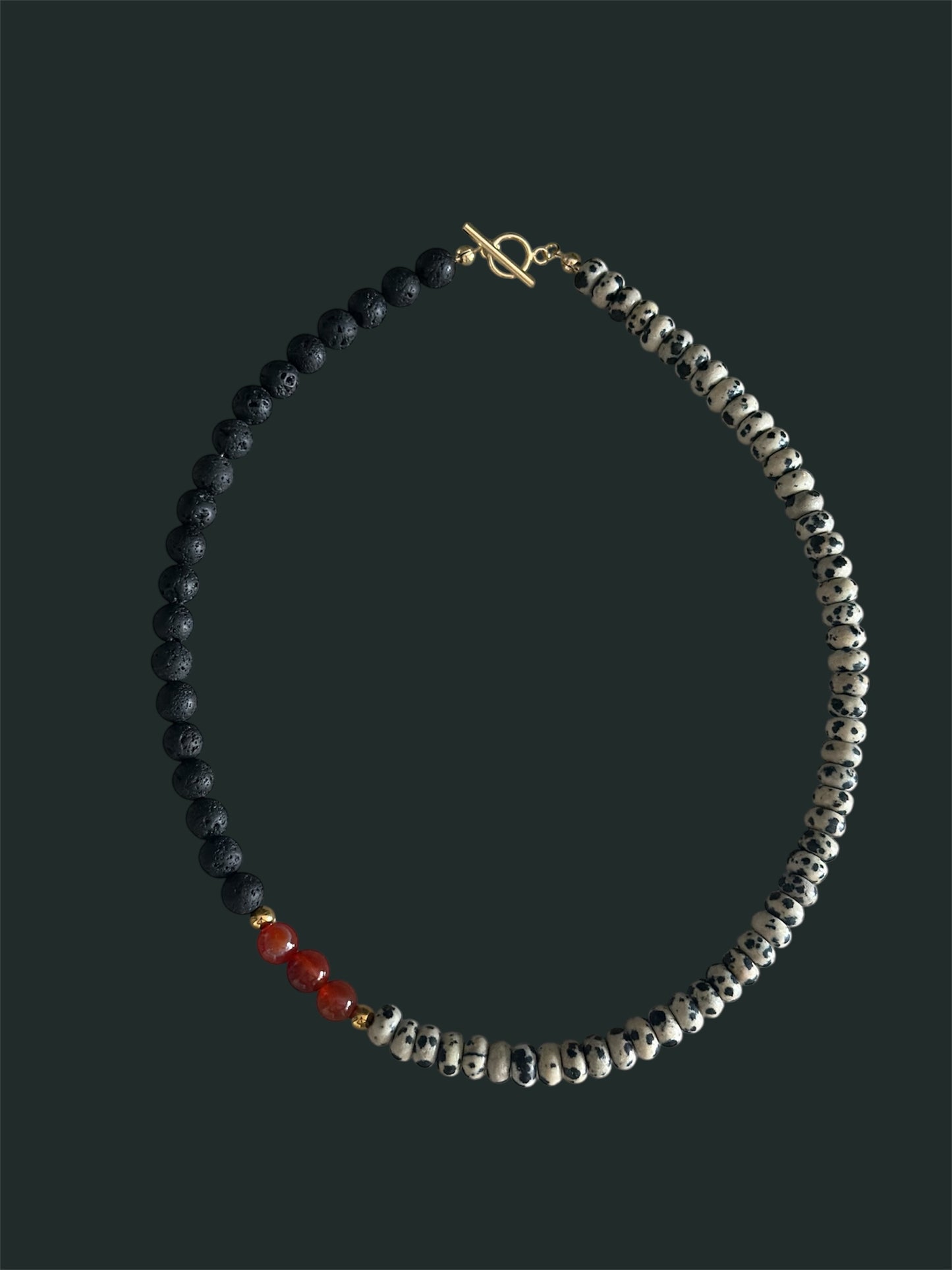 Dalmatian Rock Necklace