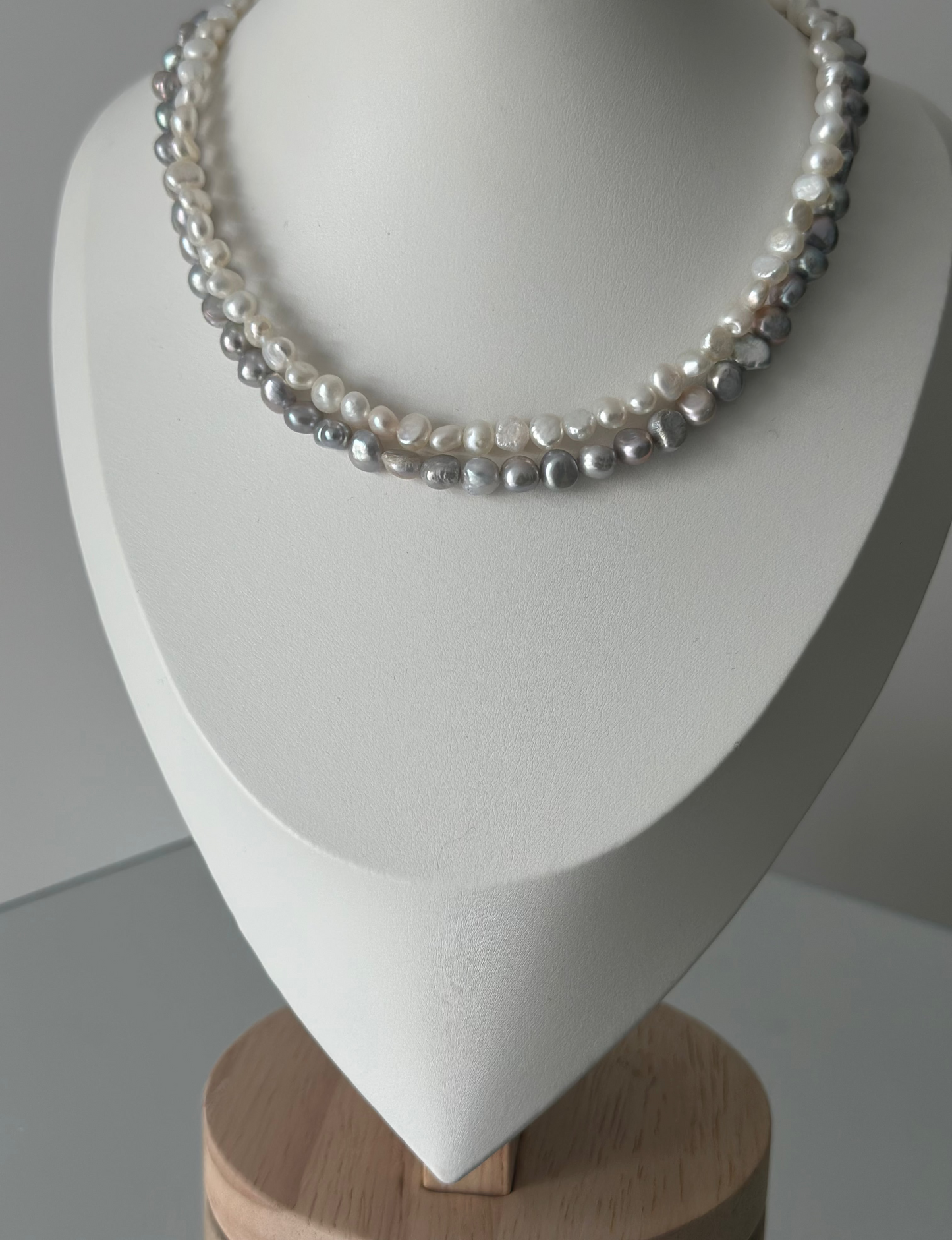 Perfectly Imperfect Pearl Necklace