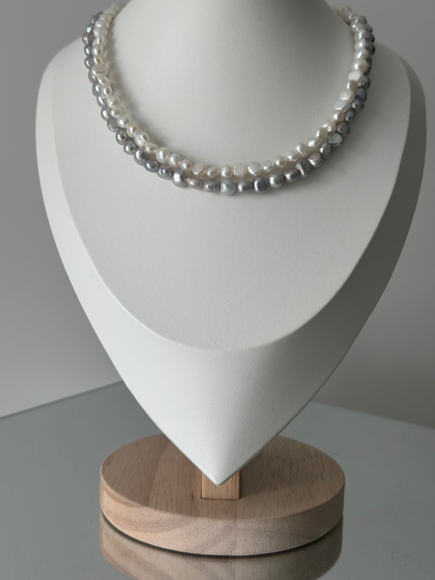 Perfectly Imperfect Pearl Necklace