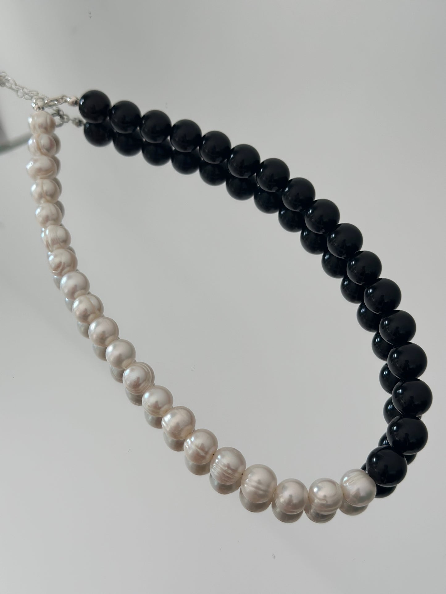 Salt and Pepper Necklace