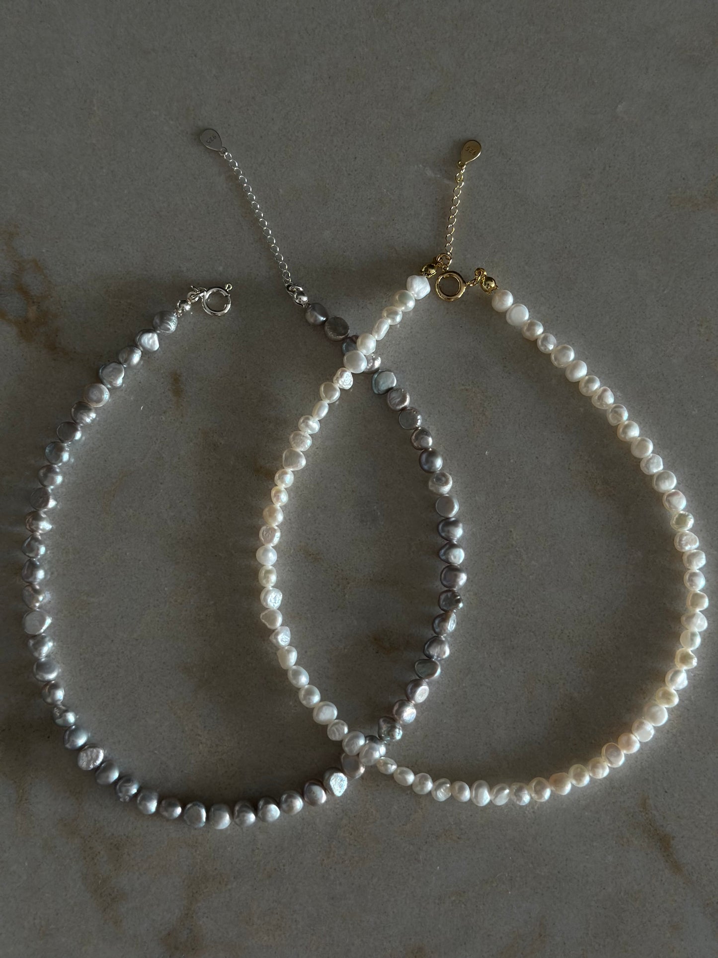 Perfectly Imperfect Pearl Necklace