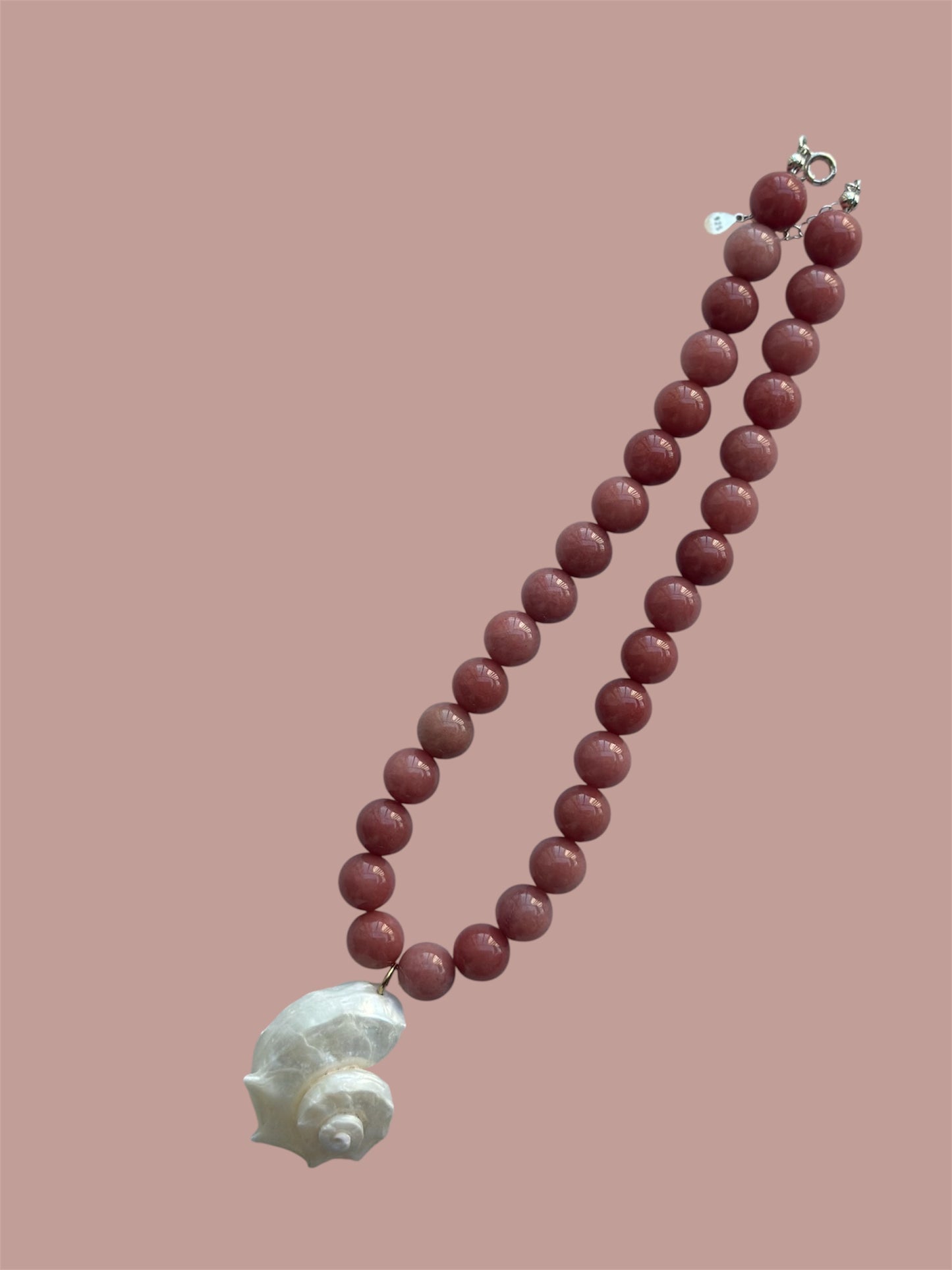 Salmon Shell Necklace
