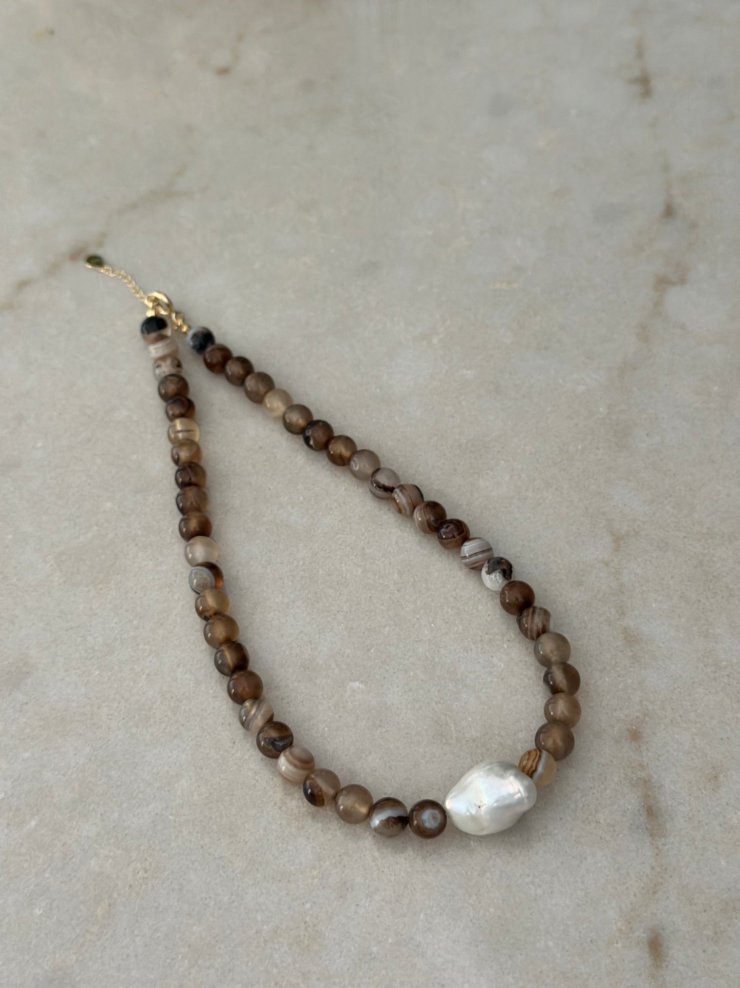 Cortado Baroque Pearl Necklace