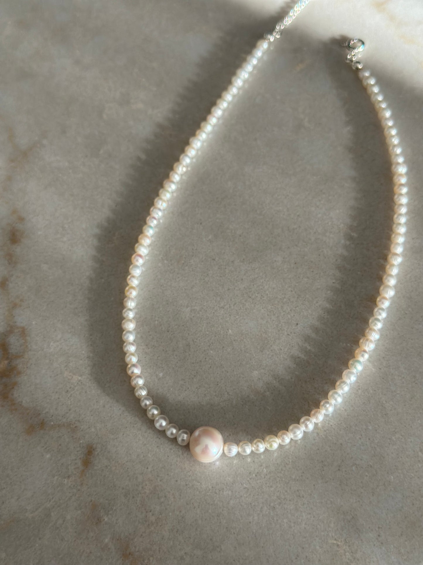Elegant Freshwater Pearl Necklace