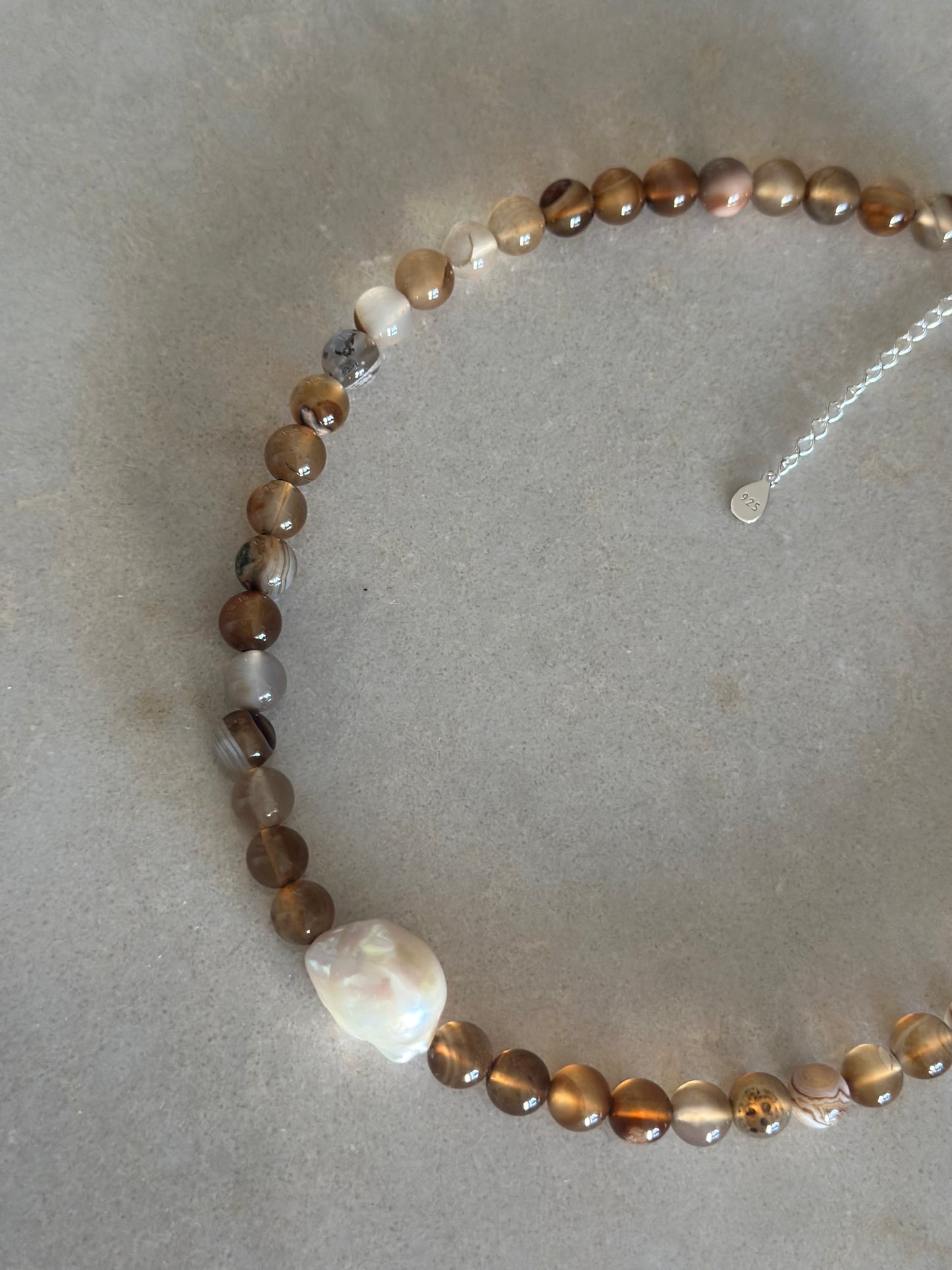 Cortado Baroque Pearl Necklace