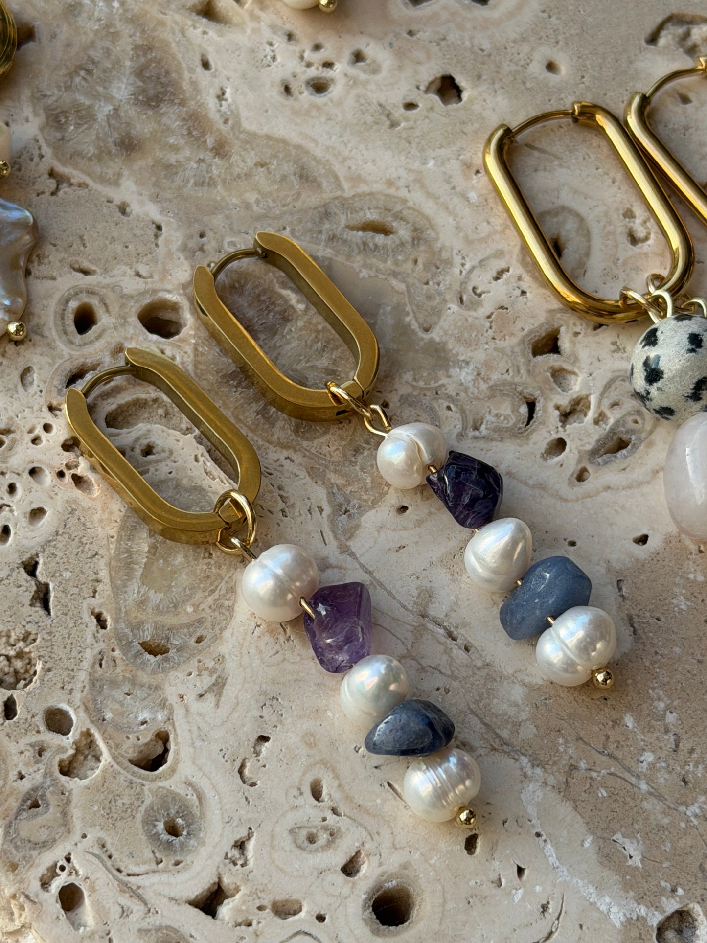 Purple Sky Earrings