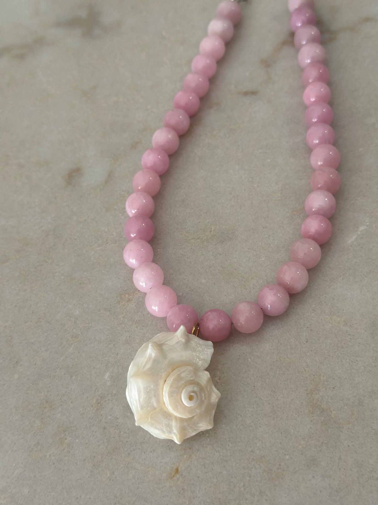 Pink Shell Necklace