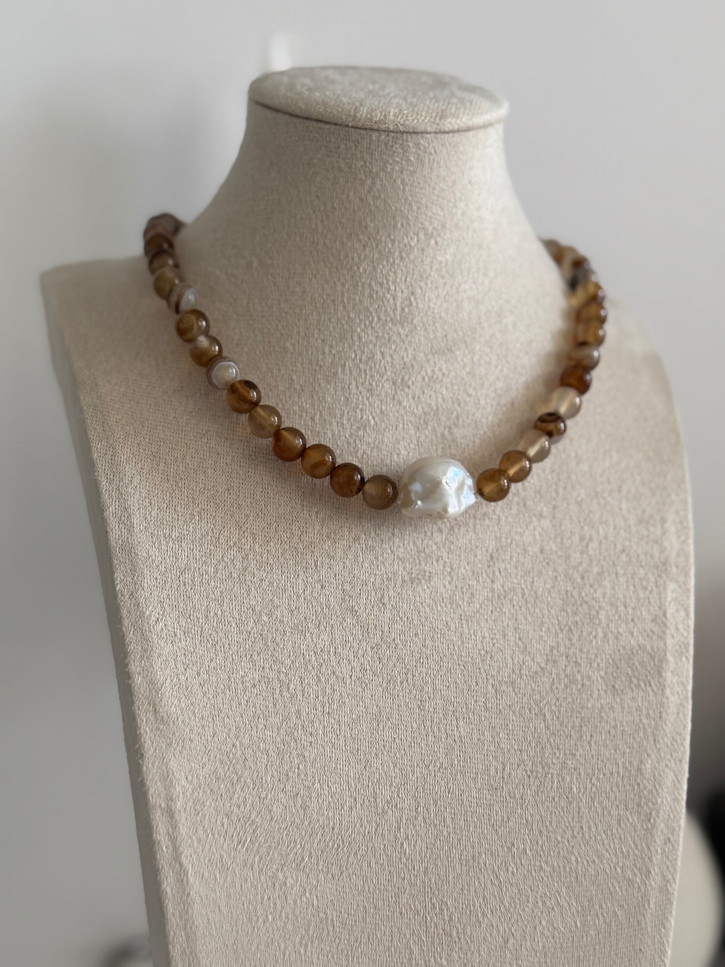 Cortado Baroque Pearl Necklace