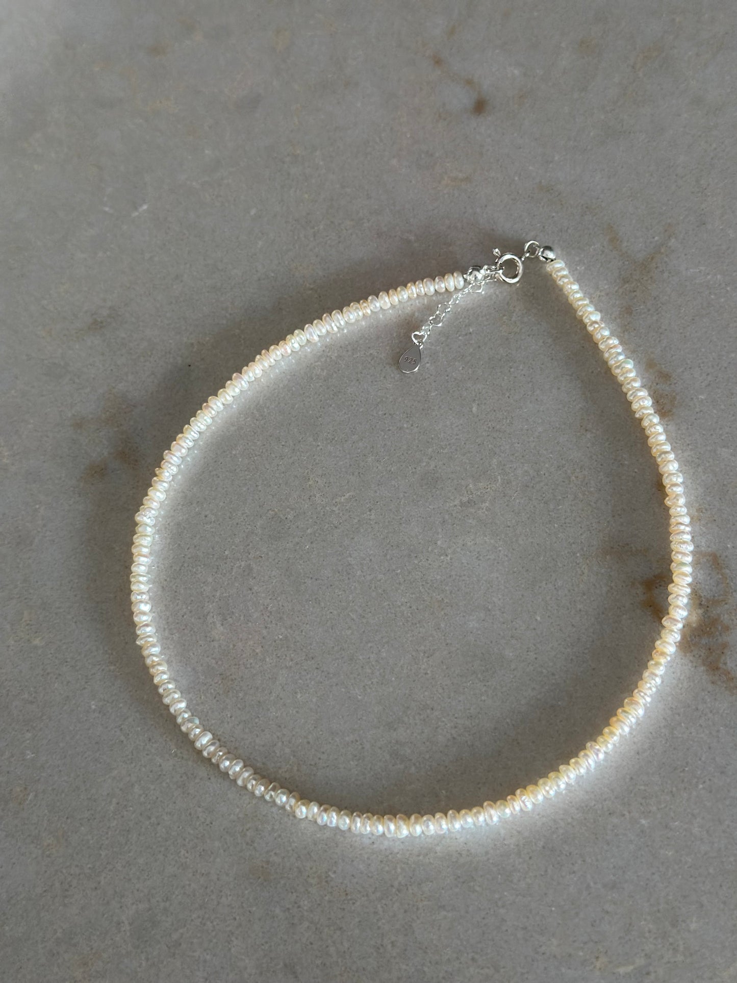 Delicate Baby Pearl Necklace