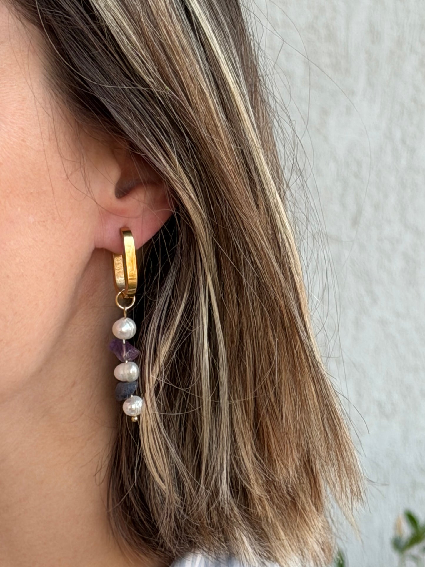 Purple Sky Earrings