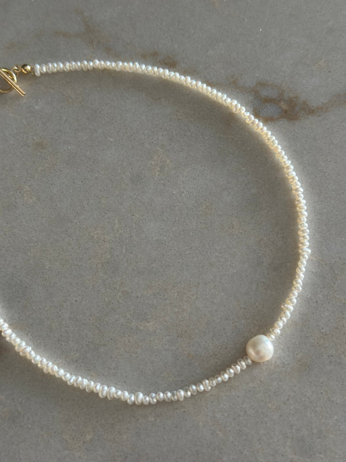 Soft and Delicate Baby Pearl Necklace