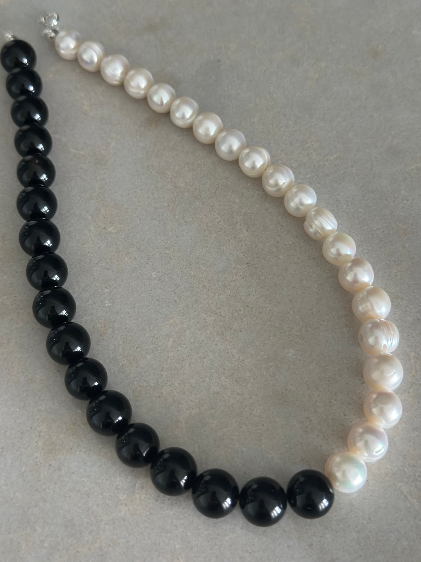 Salt and Pepper Necklace