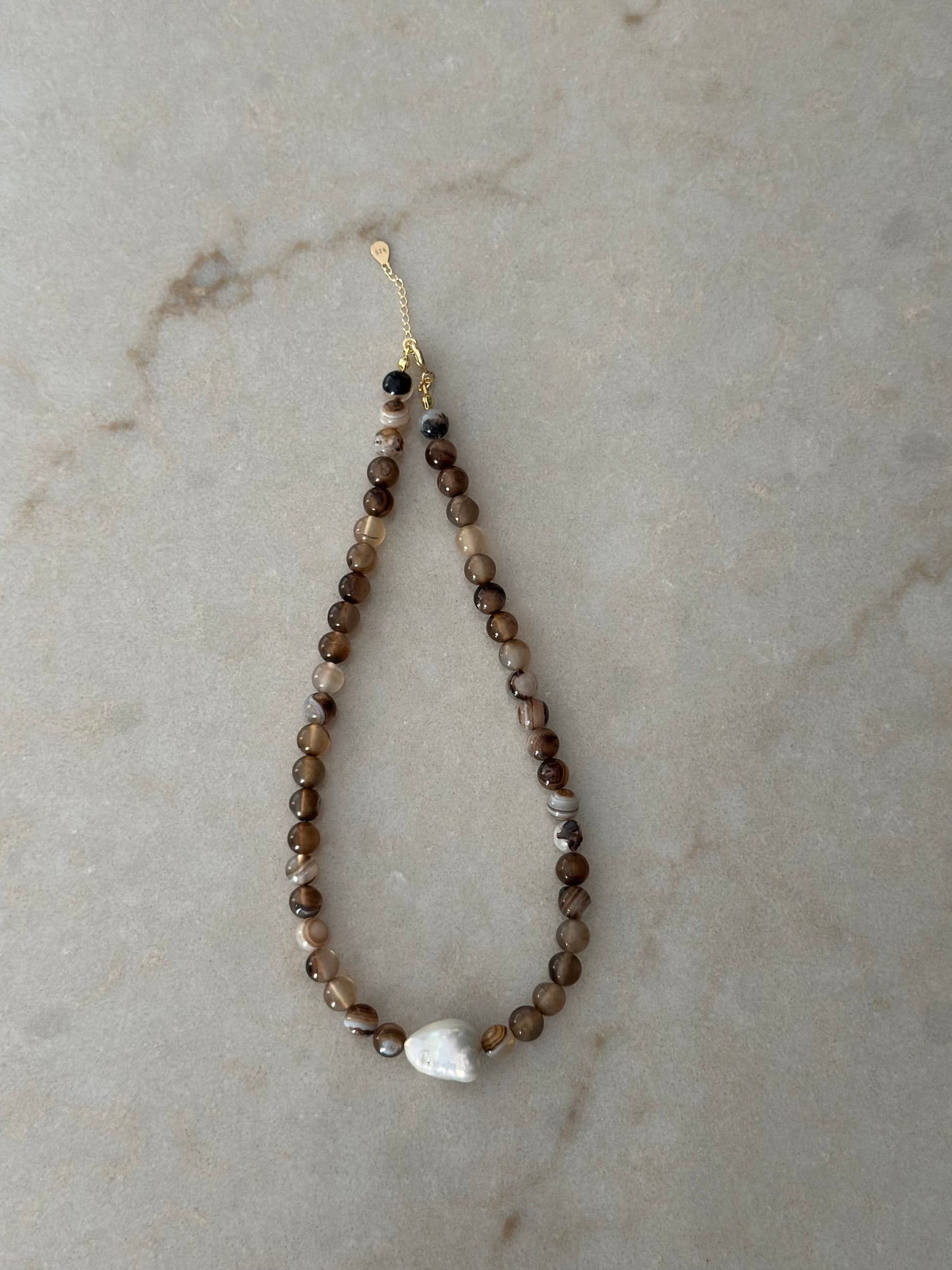 Cortado Baroque Pearl Necklace